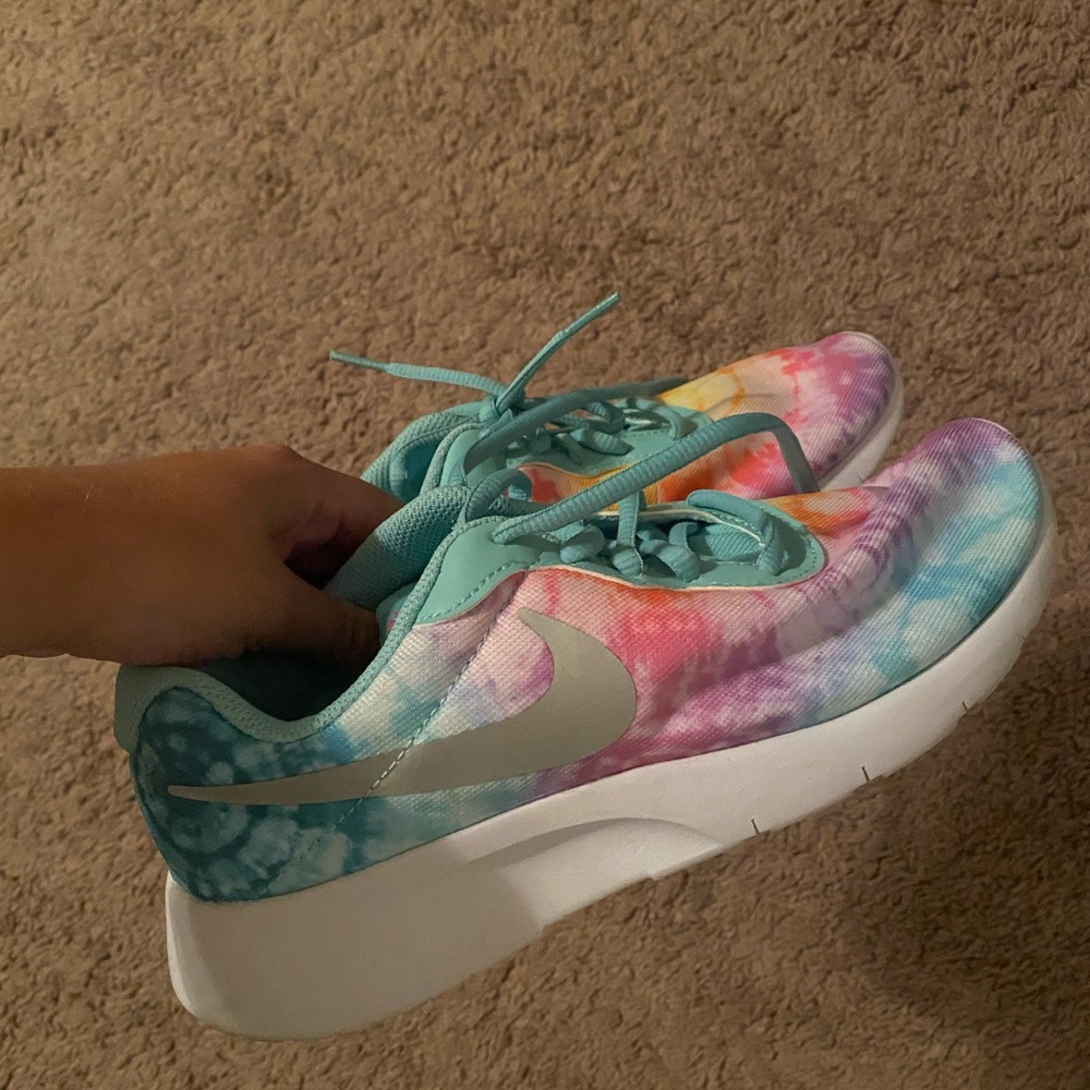 Tie Dye Nike Shoes excellent condition